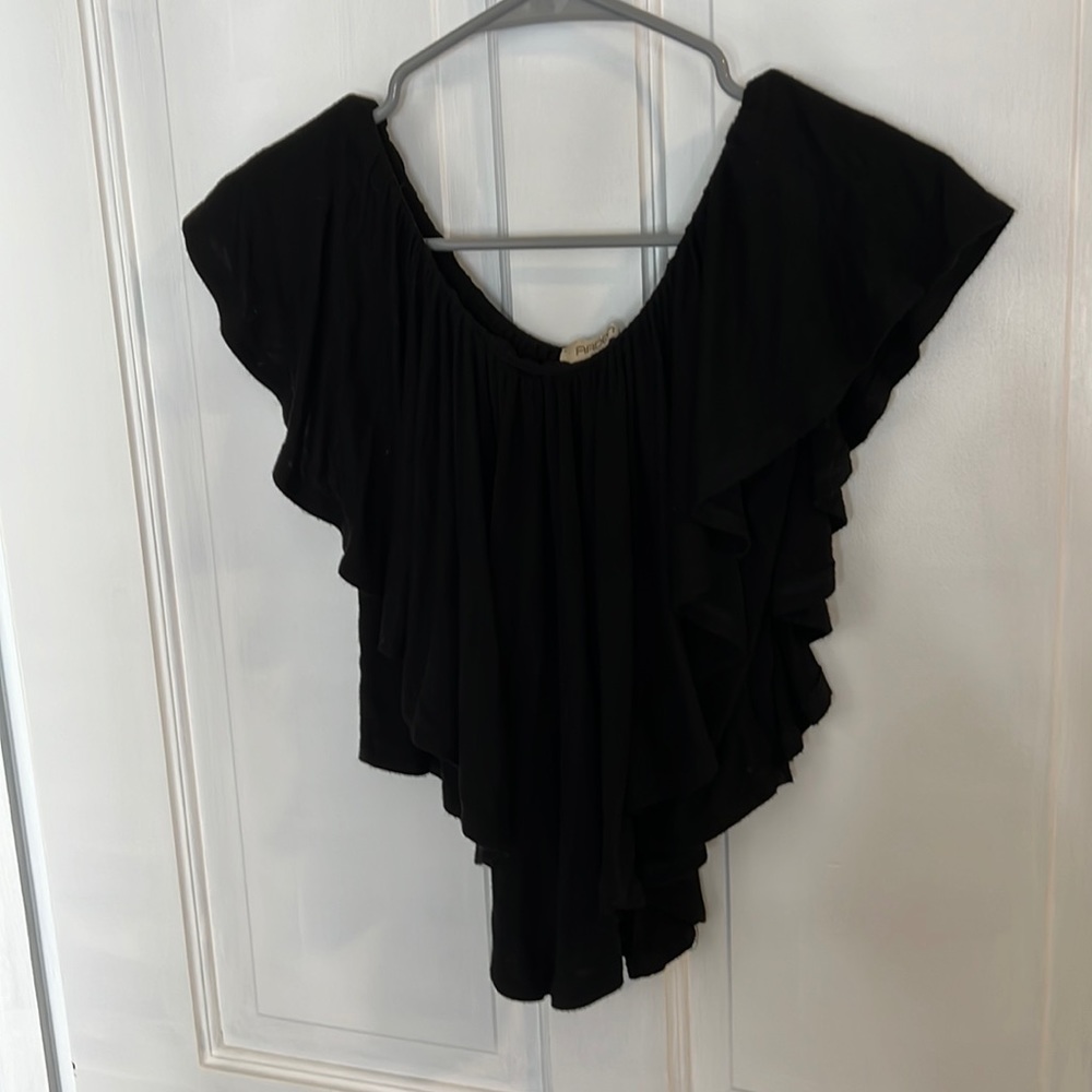 Arden B Flowy Crop Top